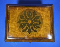 Regency Burr Maple Jewellery Box With Inlay (3 of 16) Regency Burr Maple Jewellery Box With Inlay (3 of 16)