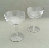 Pair of Hollow Stem Champagne Glasses (3 of 4) Pair of Hollow Stem Champagne Glasses (3 of 4)