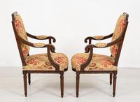 Pair of French Oak Open Armchairs (6 of 9) Pair of French Oak Open Armchairs (6 of 9)