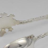 Art Nouveau American Sterling Silver Ice Tongs Whiting c.1890 (9 of 9) Art Nouveau American Sterling Silver Ice Tongs Whiting c.1890 (9 of 9)