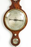 19th Century Mahogany Wheel Barometer by Harris of Holborn (3 of 3) 19th Century Mahogany Wheel Barometer by Harris of Holborn (3 of 3)