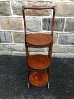 Antique Edwardian Inlaid Mahogany Stand (10 of 11) Antique Edwardian Inlaid Mahogany Stand (10 of 11)