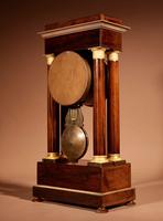 A Very Stylish Charles X Rosewood/Palisandre Inlaid With Lemon Wood and Ormolu Portico Clock Circa: 1830 (5 of 15) A Very Stylish Charles X Rosewood/Palisandre Inlaid With Lemon Wood and Ormolu Portico Clock Circa: 1830 (5 of 15)