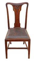 Set of 8 Inlaid Mahogany Dining Chairs Art Nouveau c.1910 (8 of 10) Set of 8 Inlaid Mahogany Dining Chairs Art Nouveau c.1910 (8 of 10)