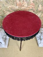 19th Century Mahogany Gypsy Table With Red Felt Top (3 of 5) 19th Century Mahogany Gypsy Table With Red Felt Top (3 of 5)