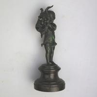 Very Fine Bronze Sculpture of Child With Devil Mask 19th Century (5 of 6) Very Fine Bronze Sculpture of Child With Devil Mask 19th Century (5 of 6)
