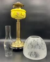 Superb Tall 19thc 'Wright & Butler' Twin Burning Ceramic & Brass Table Oil Lamp (3 of 11) Superb Tall 19thc 'Wright & Butler' Twin Burning Ceramic & Brass Table Oil Lamp (3 of 11)