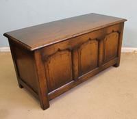 Oak Blanket Chest Coffer (4 of 9) Oak Blanket Chest Coffer (4 of 9)