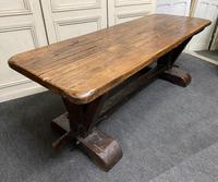 Rustic Oak Farmhouse Table & Bench Set (17 of 29) Rustic Oak Farmhouse Table & Bench Set (17 of 29)