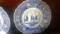 Pair of Antique Staffordshire Plates,History Series by Jones & Sons (6 of 6) Pair of Antique Staffordshire Plates,History Series by Jones & Sons (6 of 6)