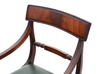 Set of 12 Regency Mahogany Dining Chairs 19th Century (6 of 8) Set of 12 Regency Mahogany Dining Chairs 19th Century (6 of 8)