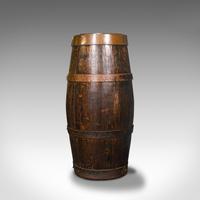 Antique Coopered Barrel Stick Stand, English, Oak, Hallway Portico, Victorian (5 of 12) Antique Coopered Barrel Stick Stand, English, Oak, Hallway Portico, Victorian (5 of 12)