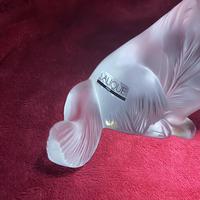 Lalique "Golden Retriever" Sculpture with Original Label (7 of 9) Lalique "Golden Retriever" Sculpture with Original Label (7 of 9)