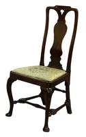 A Fine Set of Four George I, Walnut High Back Chairs (2 of 6) A Fine Set of Four George I, Walnut High Back Chairs (2 of 6)
