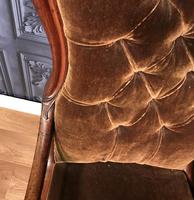 Victorian Mahogany Scroll Arm Nursing Chair (2 of 9) Victorian Mahogany Scroll Arm Nursing Chair (2 of 9)