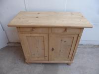 Tidy Antique Pine 2 Door 2 Drawer Dresser Base / TV Stand to wax / paint (2 of 7) Tidy Antique Pine 2 Door 2 Drawer Dresser Base / TV Stand to wax / paint (2 of 7)