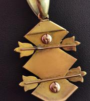 Victorian Blue Enamel & Split Pearl Pendant, 9ct Gold (12 of 12) Victorian Blue Enamel & Split Pearl Pendant, 9ct Gold (12 of 12)