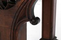 19th Century Victorian Gothic Pine Console Table (8 of 9) 19th Century Victorian Gothic Pine Console Table (8 of 9)