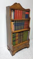 Solid Oak Waterfall Bookcase (5 of 6) Solid Oak Waterfall Bookcase (5 of 6)