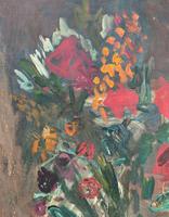Large Rustic 19th Century French Impressionist Still Life Floral Oil Painting Minor TLC (7 of 12) Large Rustic 19th Century French Impressionist Still Life Floral Oil Painting Minor TLC (7 of 12)