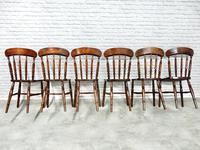 Set of 6 Windsor Spindleback Kitchen Chairs (4 of 7) Set of 6 Windsor Spindleback Kitchen Chairs (4 of 7)