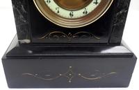 Good Slate & Marble Mantel Clock 8 Day Striking Mantle Clock (7 of 9) Good Slate & Marble Mantel Clock 8 Day Striking Mantle Clock (7 of 9)