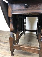18th Century Oak Gateleg Table (7 of 14) 18th Century Oak Gateleg Table (7 of 14)