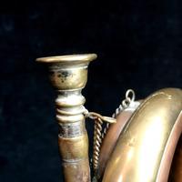 9th Lancers Antique Bugle, Copper & Brass c.1900 (5 of 6) 9th Lancers Antique Bugle, Copper & Brass c.1900 (5 of 6)