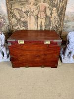 19th C Brass Bound Campaign Style Chest (4 of 8) 19th C Brass Bound Campaign Style Chest (4 of 8)
