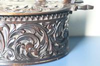 Scandinavian / Norwegian 'Folk Art' Baroque / Acanthus carved tine box c.1885 (30 of 53) Scandinavian / Norwegian 'Folk Art' Baroque / Acanthus carved tine box c.1885 (30 of 53)