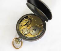 Antique Omega Gun Metal Pocket Watch (3 of 5) Antique Omega Gun Metal Pocket Watch (3 of 5)