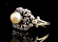 Antique Georgian Diamond & Pearl Ring, 18ct Gold (4 of 14) Antique Georgian Diamond & Pearl Ring, 18ct Gold (4 of 14)