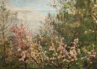 Superb Early 1900s Spring Blossom Riverscape Impressionist Oil Painting (8 of 13) Superb Early 1900s Spring Blossom Riverscape Impressionist Oil Painting (8 of 13)