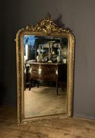 Large French Napoleon III Gilt Wall Mirror (3 of 7) Large French Napoleon III Gilt Wall Mirror (3 of 7)