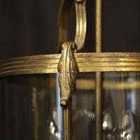 French Gilded Triple Light Antique Lantern (6 of 10) French Gilded Triple Light Antique Lantern (6 of 10)