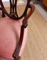 6 Dining Chairs Hepplewhite Mahogany Leather 19th Century (7 of 15) 6 Dining Chairs Hepplewhite Mahogany Leather 19th Century (7 of 15)