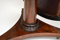Antique William IV Rosewood Leather Top Drum, Dining or Centre Table (5 of 11) Antique William IV Rosewood Leather Top Drum, Dining or Centre Table (5 of 11)