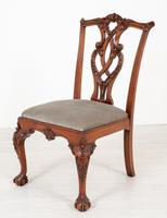Set of 8 Mahogany Chippendale Style Dining Chairs (13 of 17) Set of 8 Mahogany Chippendale Style Dining Chairs (13 of 17)