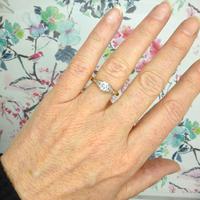 Art Deco 18ct Platinum Old Cut Diamond Solitaire Engagement Ring 0.35ct c.1920 (7 of 11) Art Deco 18ct Platinum Old Cut Diamond Solitaire Engagement Ring 0.35ct c.1920 (7 of 11)