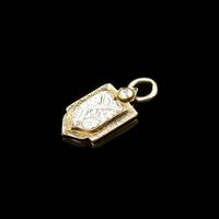 Antique Victorian Rolled Gold Shield Locket Pendant (2 of 5) Antique Victorian Rolled Gold Shield Locket Pendant (2 of 5)
