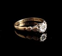 Vintage Diamond Solitaire Ring, Hearts, 9ct Gold (5 of 10) Vintage Diamond Solitaire Ring, Hearts, 9ct Gold (5 of 10)