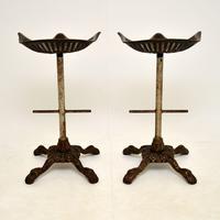 Pair of Antique Victorian Cast Iron Tractor Bar Stools (9 of 12) Pair of Antique Victorian Cast Iron Tractor Bar Stools (9 of 12)