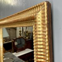French Rippled Gilt Overmantle Mirror (5 of 8) French Rippled Gilt Overmantle Mirror (5 of 8)