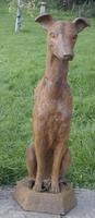 Pair of Large Outdoor Weathered Cast Iron Greyhound Dogs (5 of 9) Pair of Large Outdoor Weathered Cast Iron Greyhound Dogs (5 of 9)