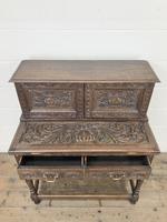 Antique Oak Carved Desk (2 of 13) Antique Oak Carved Desk (2 of 13)