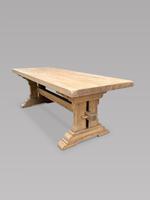 Outstanding Bleached Oak Dining / Refectory / Farmhouse Table (3 of 5) Outstanding Bleached Oak Dining / Refectory / Farmhouse Table (3 of 5)