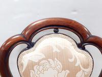 Pair of Early Victorian Upholstered Chairs (4 of 5) Pair of Early Victorian Upholstered Chairs (4 of 5)