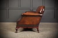 Hand Dyed Chestnut Leather & Mahogany Club Suite (4 of 19) Hand Dyed Chestnut Leather & Mahogany Club Suite (4 of 19)