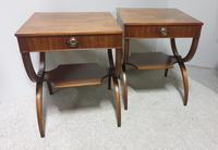 Excellent Pair of Mahogany Side Lamp Tables (2 of 10) Excellent Pair of Mahogany Side Lamp Tables (2 of 10)