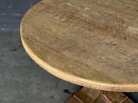 French Round Bleached Oak Farmhouse Dining Table (4 of 19) French Round Bleached Oak Farmhouse Dining Table (4 of 19)